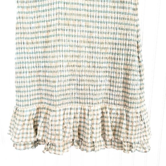 Veronica RUFFLE HEM CICI SMOCKED DRESS NEW W/TAG - Picture 9 of 14